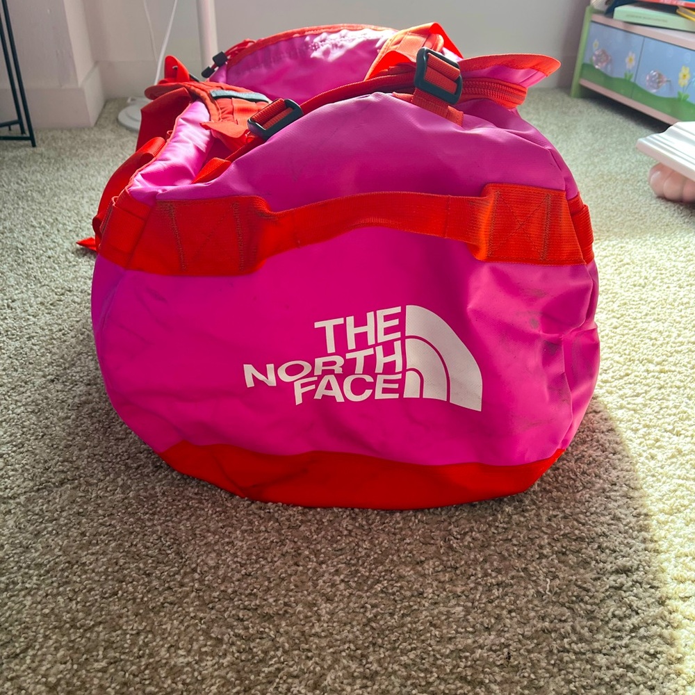 NORTH FACE waterproof duffel bag/ backpack